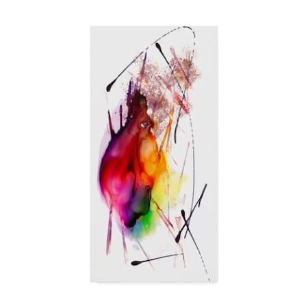 Masters Fine Art 'Abstract Number 02' Canvas Art,24x47